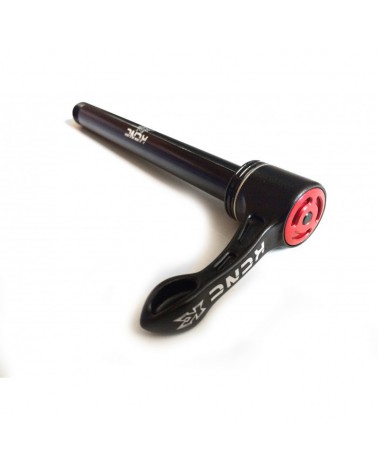 Cierre de rueda delantero Kcnc 15mmx100 Shimano E-Thru/Fox Negro