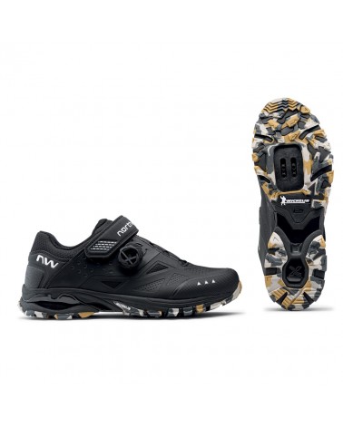 Zapatillas Mtb Northwave Spider Plus 3 Negro Camo