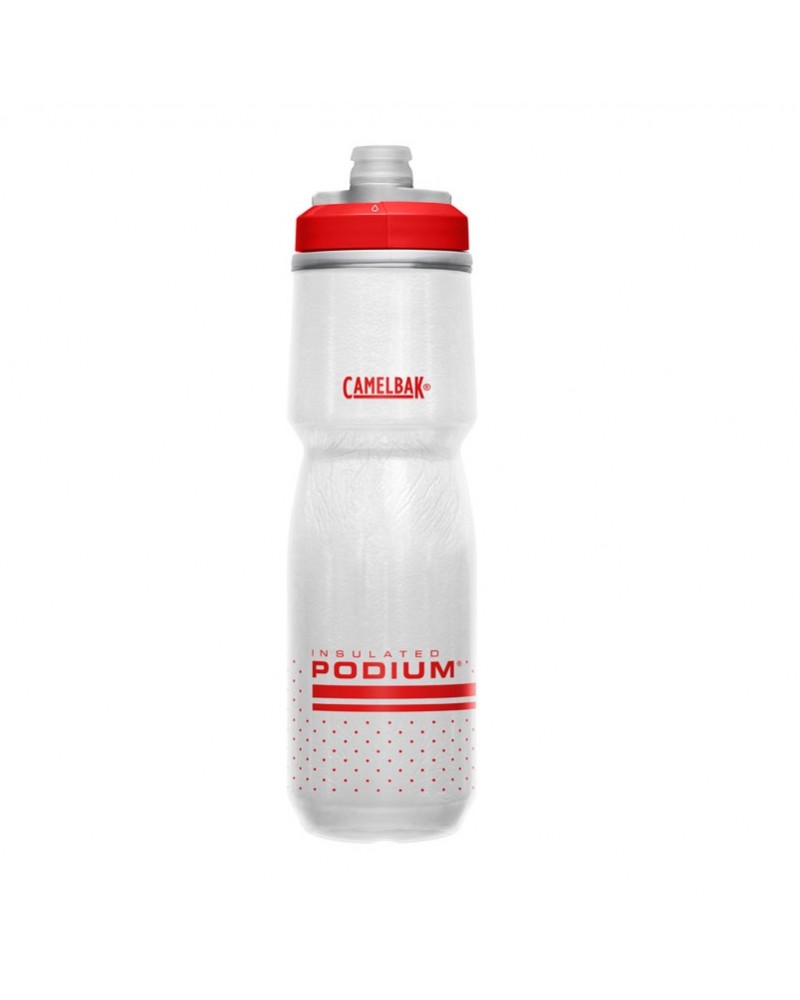 Bidón Camelbak Podium Big Chill Fiery Red/White 0.7L