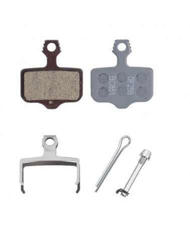 Pastillas de freno Sram Level / T / TL, Force AXS Orgánica/Acero