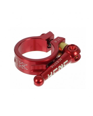 Brida sillín KCNC con tanca 38.2 rojo