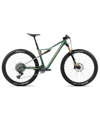 Vélo Orbea OIZ M10 AXS Seaweed Carbon View (brillant) - Spaceship Green (mat) 2026