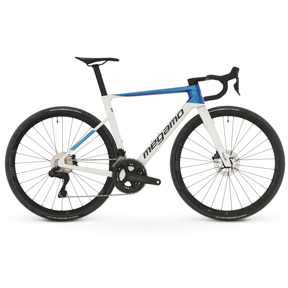 Vélo Megamo Pulse 05 Blanc Bleu 2026