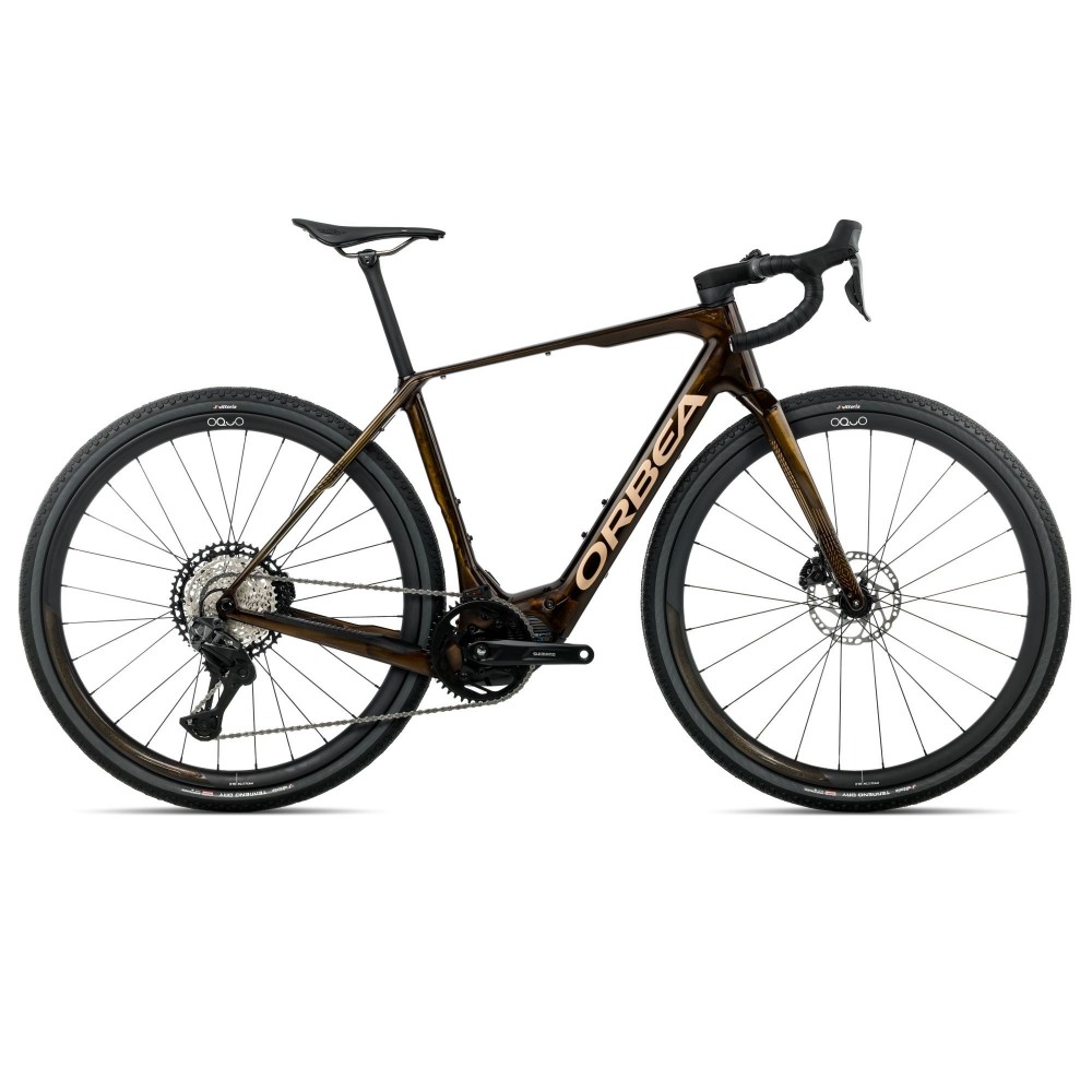 Vélo Orbea Orbea DENNA M20i Caramel Carbon View - Golden Sand (Gloss) 2026