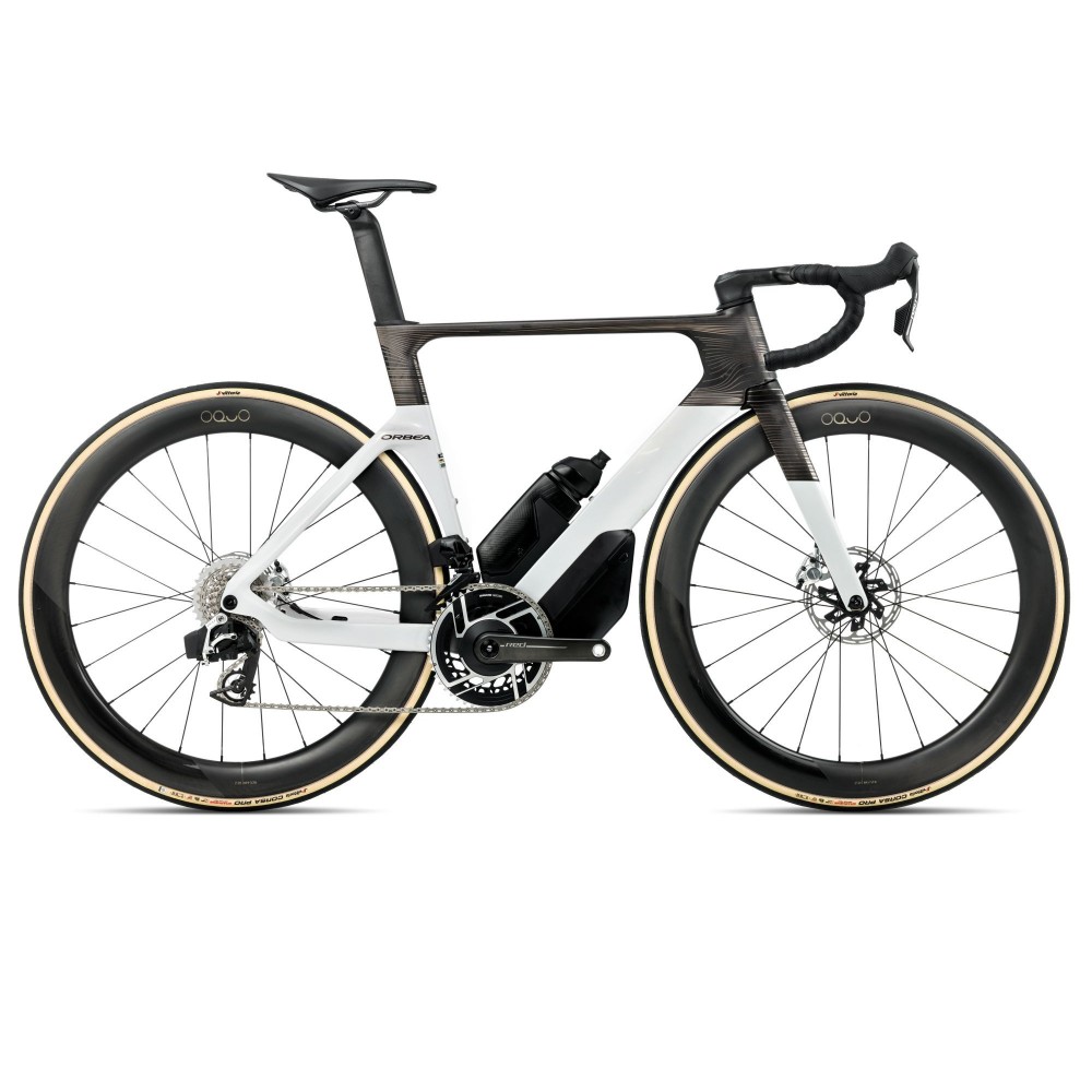 Vélo Orbea Orca Aero M11Eltd Magic Gold (brillant) - Carbone brut (mat) 2026
