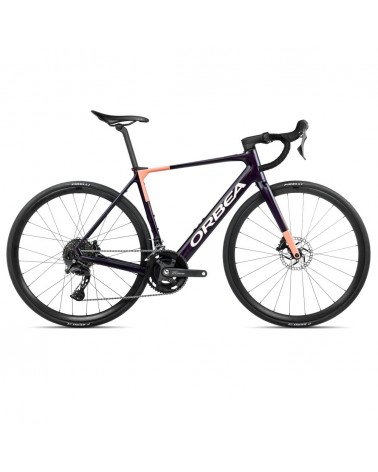 Vélo Orbea GAIN M40 Fantasy Purple Carbon View (brillant) - Orange Cloud (mat) 2026