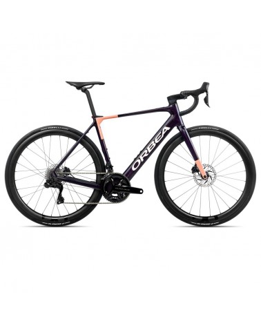 Vélo Orbea GAIN M10i Fantasy Purple Carbon View (brillant) - Orange Cloud (mat) 2026