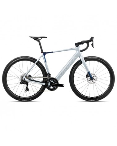Vélo Orbea GAIN M10i Halo Silver (mat) - Blue Carbon View (brillant) 2026