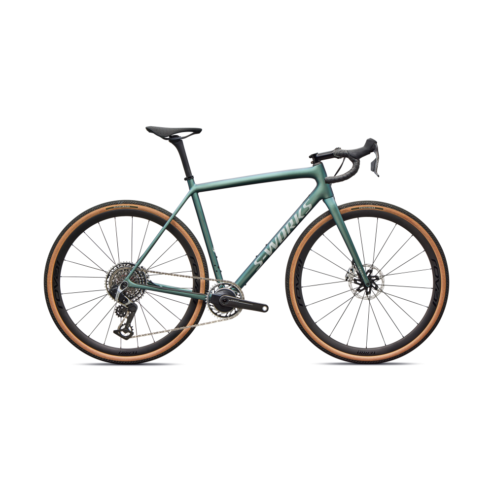 Vélo Specialized CRUX SW Premium Fjord/Dolomite Metallic 2026