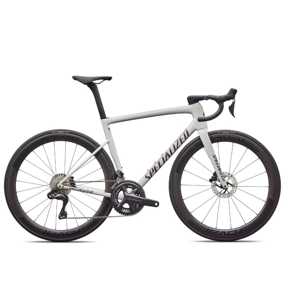 Vélo Specialized Tarmac Sl8 Pro - Shimano Ultegra Di2 Gloss Dolomite Metallic / Nebula Metallic 2026