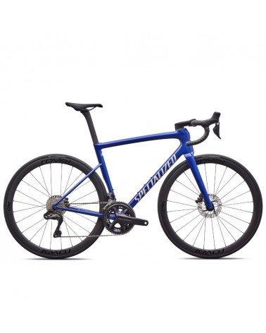 Vélo Specialized Tarmac Sl8 Expert - Ultegra Di2 Bleu brillant Majesty Metallic / Dolomite Metallic 2026