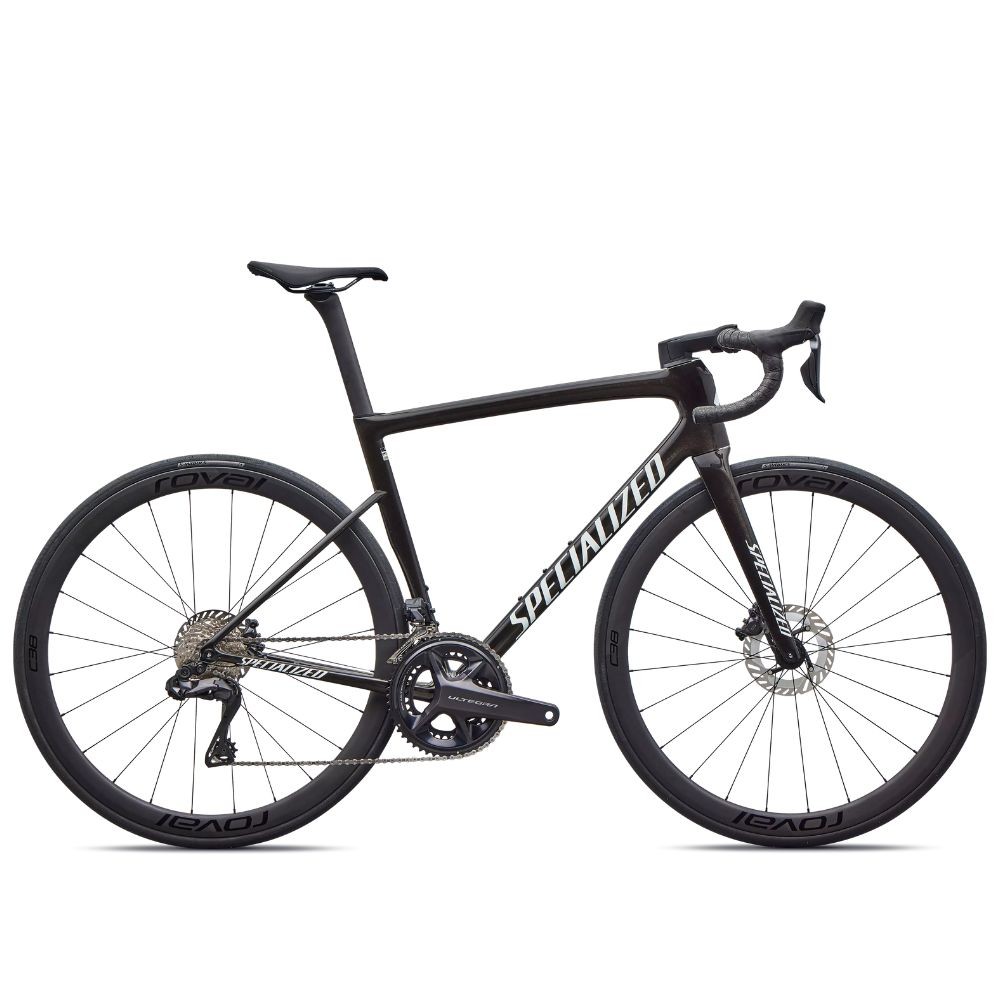 Vélo Specialized Tarmac Sl8 Expert - Ultegra Di2 Gloss Obsidian Metallic / 25 % Cqv Reflex Super Red Pearl Over White 2026