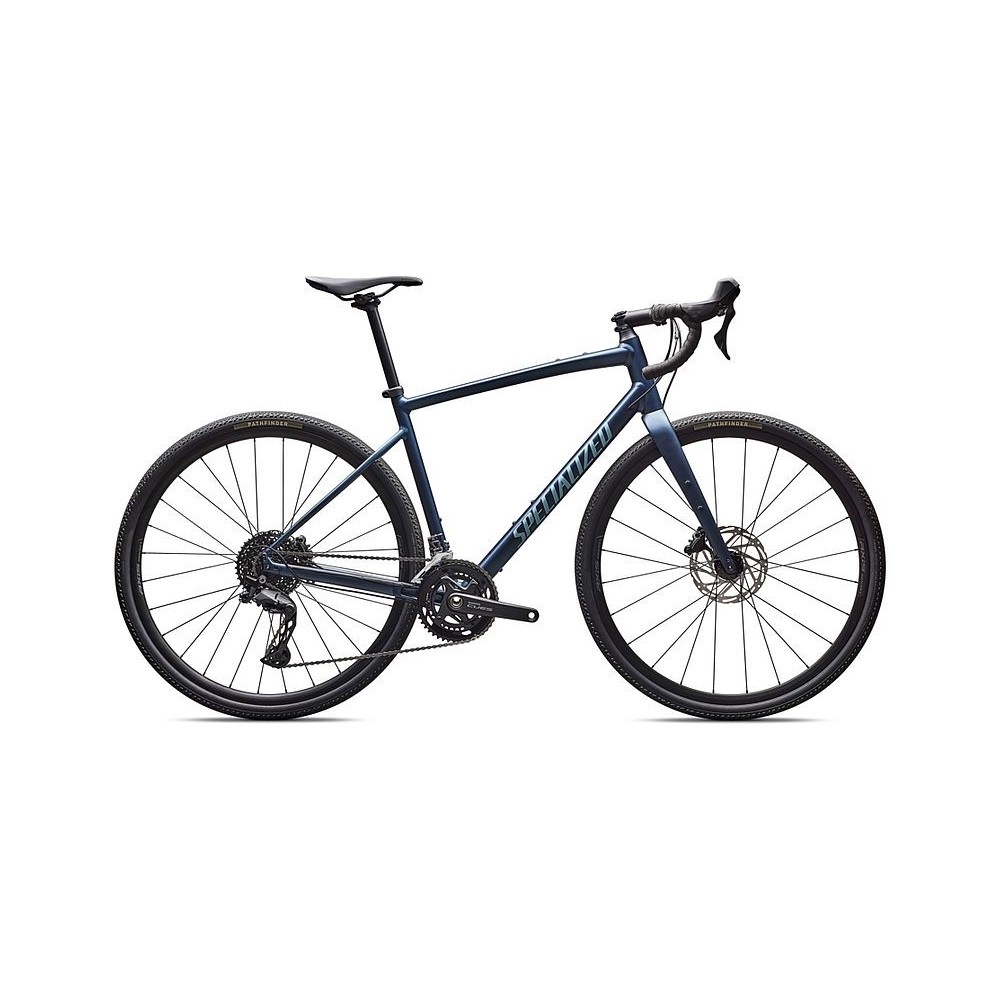 Vélo Specialized Diverge E5 Satin Cast Blue Metallic/Sea Foam 2026