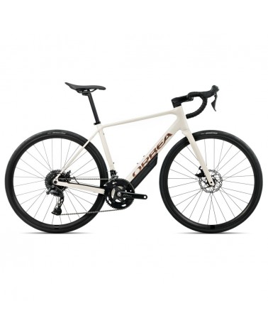 Vélo Orbea AVANT H50 Ivory White - Titan Bronze (Gloss) 2026