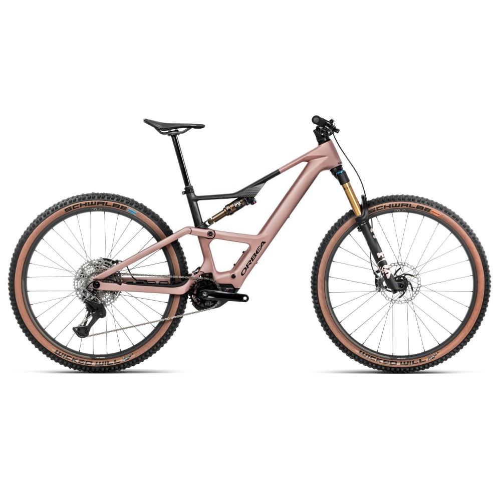 Vélos Orbea RISE SL M-LTD 630W Desert Rose - Carbone brut (mat) 2026
