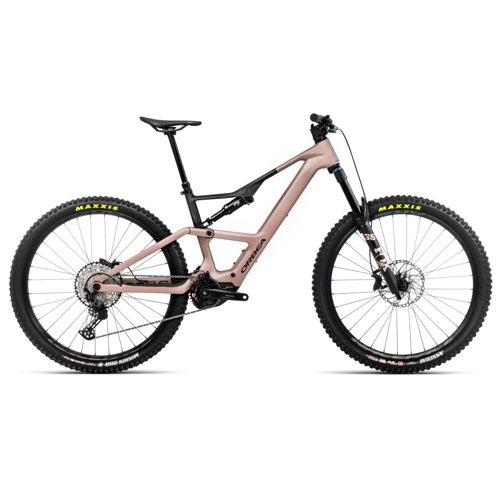 Vélo Orbea RISE LT M20 630W Desert Rose - Carbone brut (mat) 2026