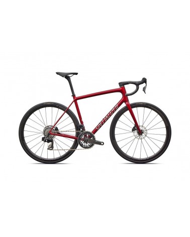 Vélo Specialized Aethos 2 Pro - Sram Force Axs Rouge brillant / Chrome 2026