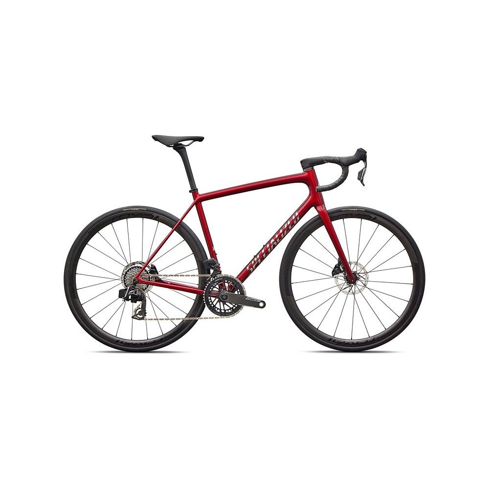 Vélo Specialized Aethos 2 Pro - Sram Force Axs Rouge brillant / Chrome 2026