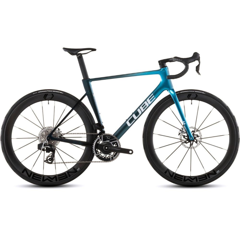 Vélo Cube Litening AIR C:68X SLX chromeblue´n´ liquidblue