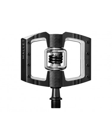 Pédales Crank Brothers mallet dh black / black spring