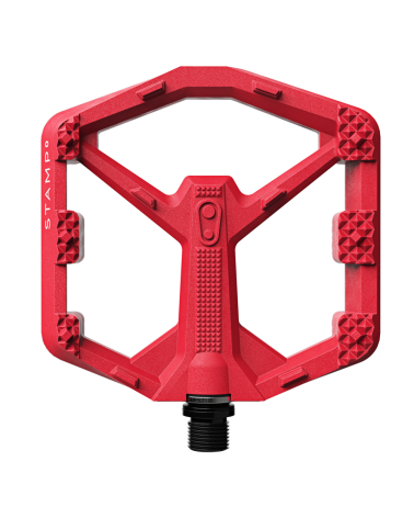 Pédales Crank Brothers stamp 0 large bright red