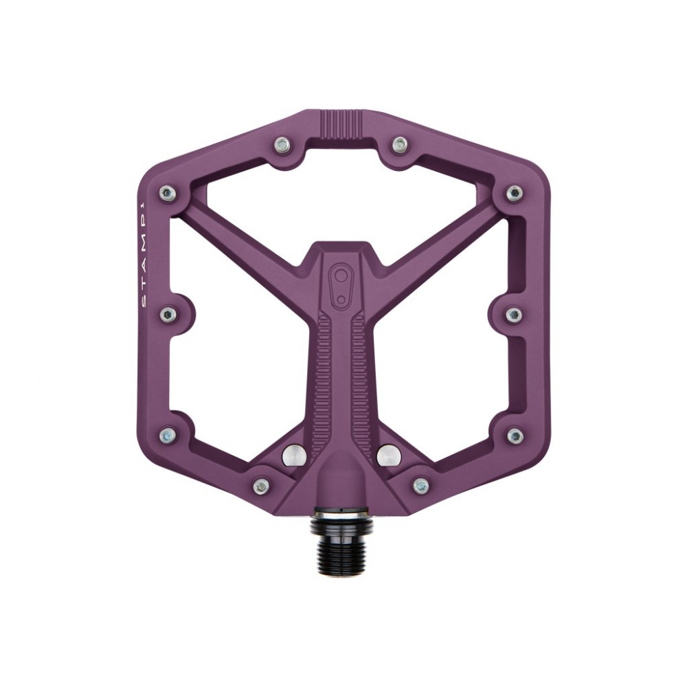 Pédales Crank Brothers stamp 1 large plum purple gen 2