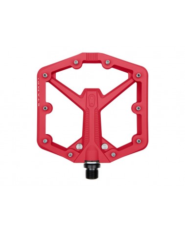 Pédales Crank Brothers stamp 1 large red gen 2