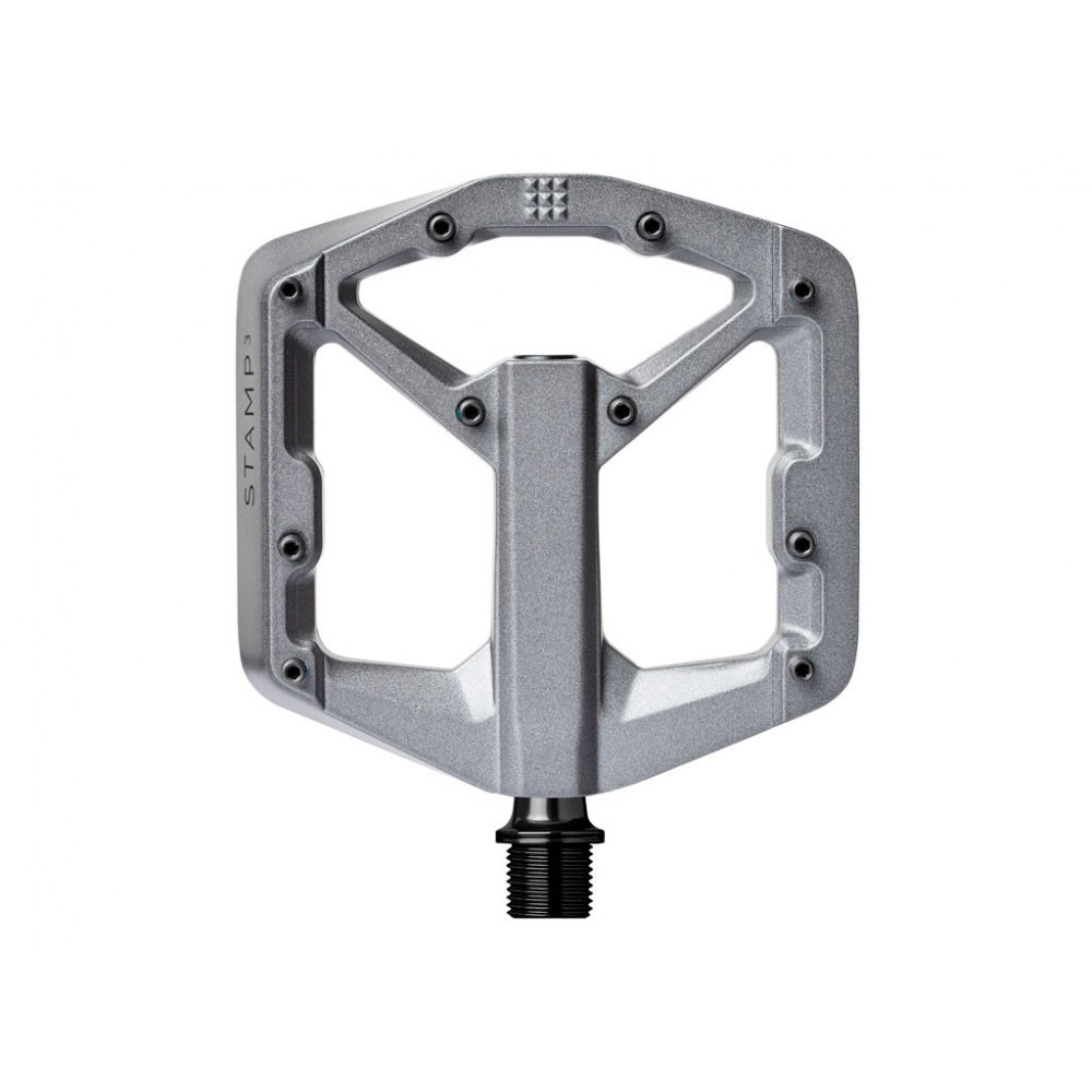 Pédales crank brothers stamp 3 small grey magnésium gen 2