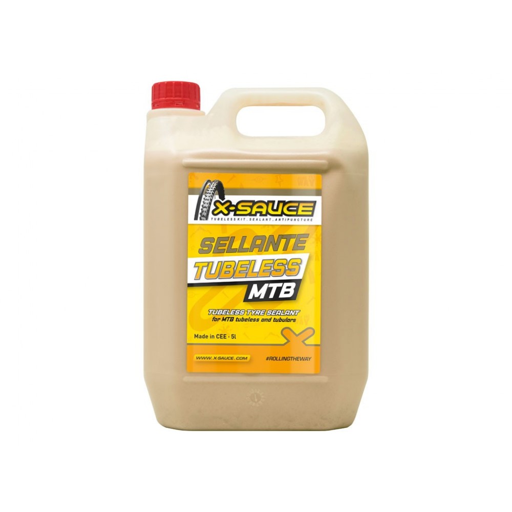 Liquide tubeless X-sauce 5 litres tubeless