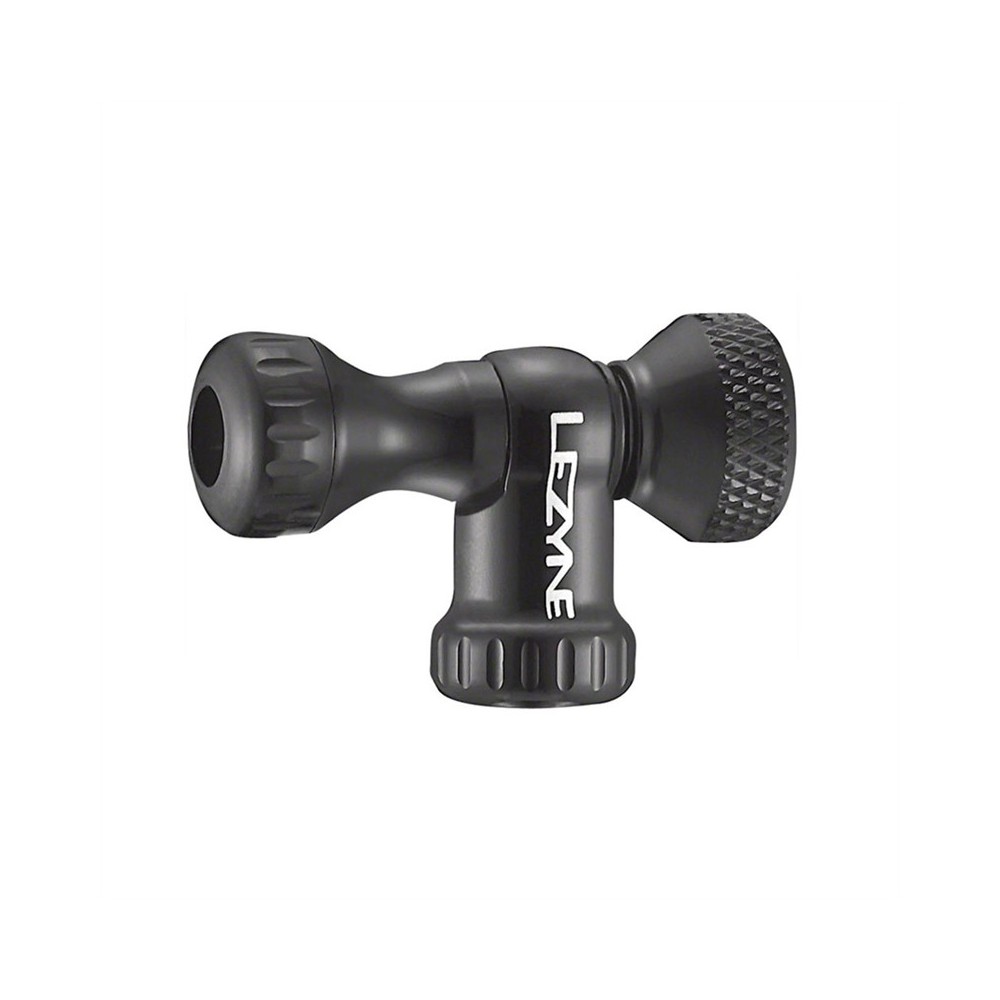 Adaptateur lezyne control drive co2 head only gloss black