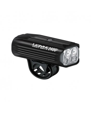 Lumière avant Lezyne mega drive 2400+ front gloss black