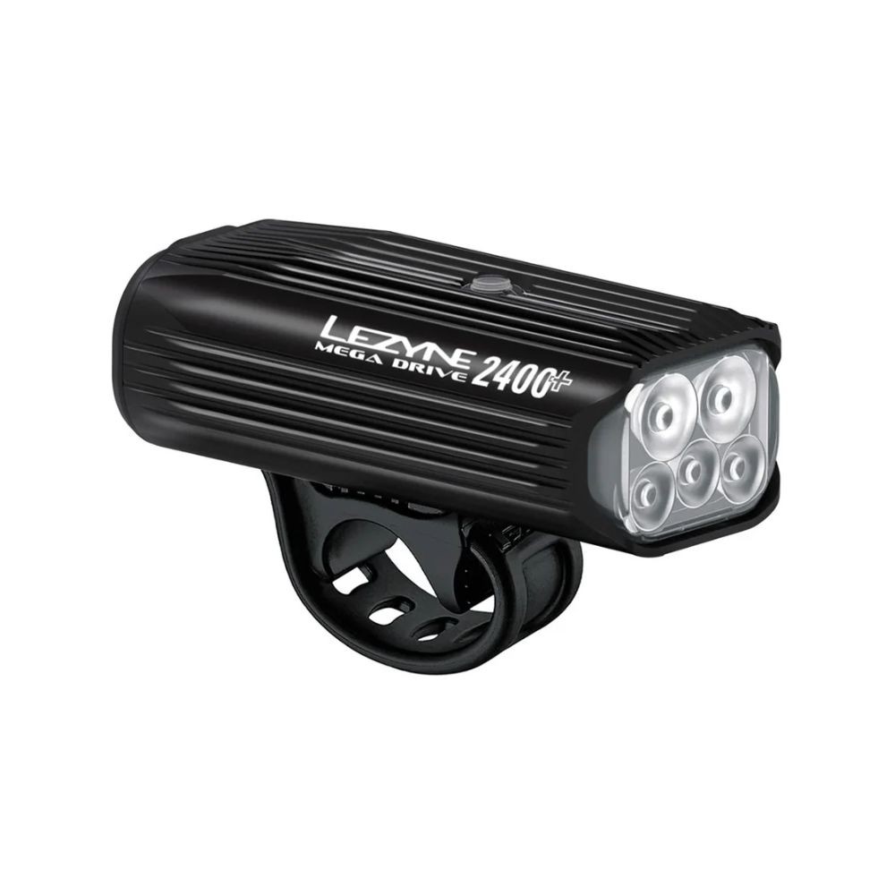 Lumière avant Lezyne mega drive 2400+ front gloss black