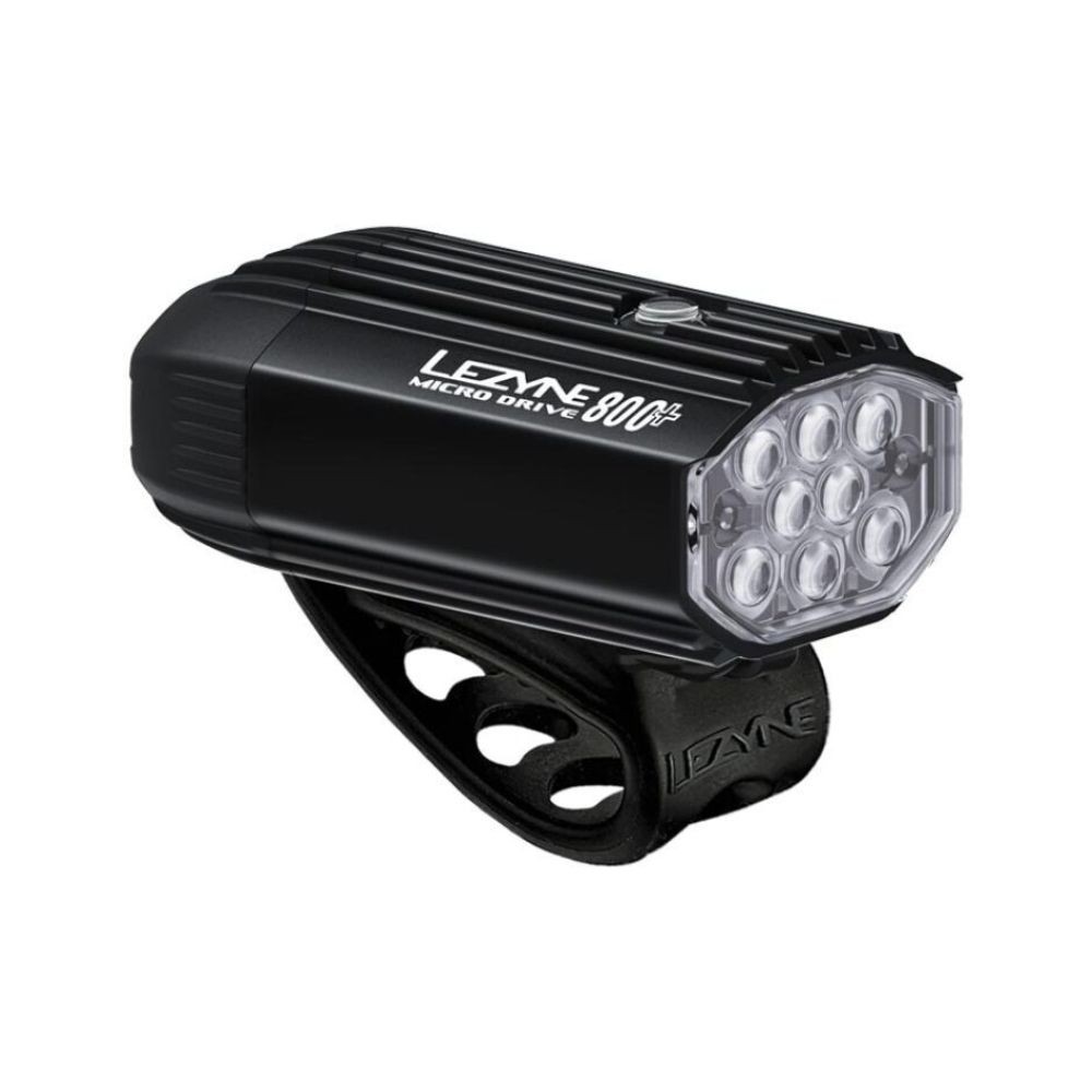 Lumière avant Lezyne micro drive 800+ front satin black