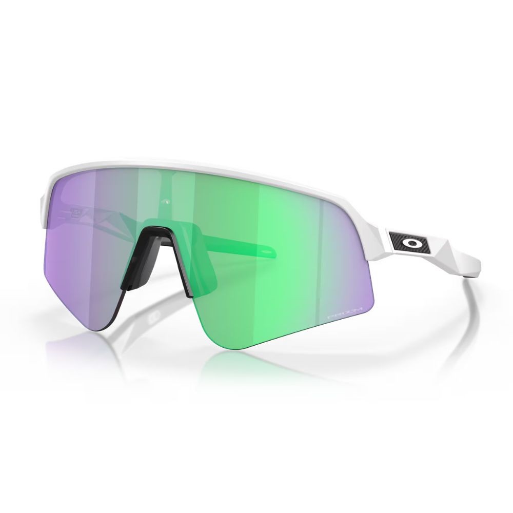 Lunettes Oakley Sutro Lite Sweep Verres prizm road jade/Monture matte white