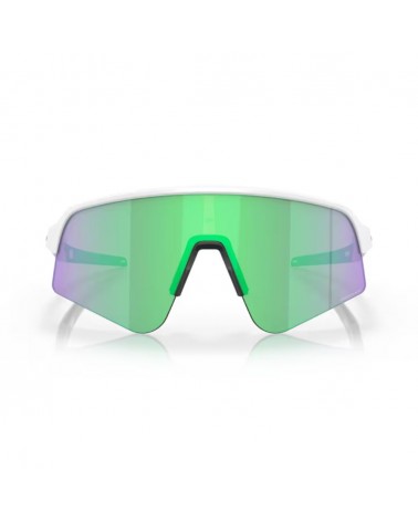 Lunettes Oakley Sutro Lite Sweep Verres prizm road jade/Monture matte white