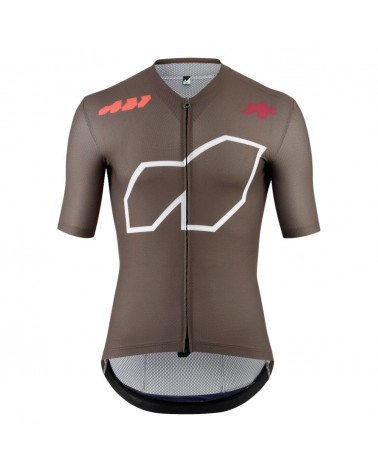 Maillot à manches courtes pour homme Assos Equipe R S11 We Are The a Moka Brown