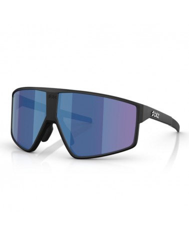 Lunettes Bliz P002 matt black smoke/multicolored blue