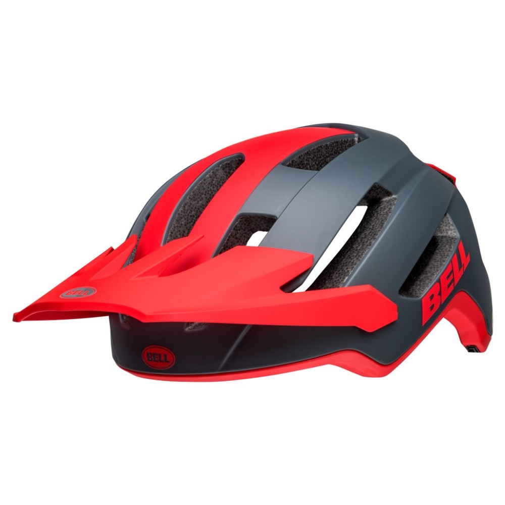 Casque Bell 4forty AIR Mips Mat gris/rouge