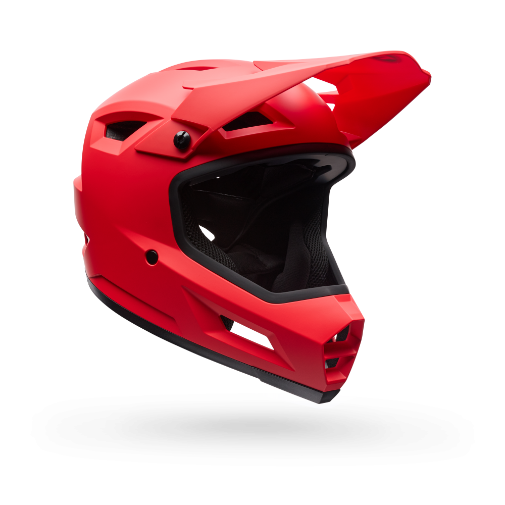 Casque Bell Sanction 2 mat rouge