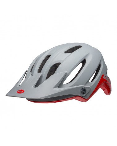 Casque Bell 4forty Mips mat gloss grey/crimson