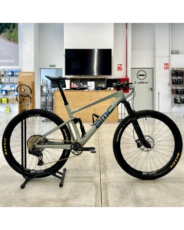 Vélo d'occasion Bmc Fourstroke 01 LT Two Haze Green Sand Purple