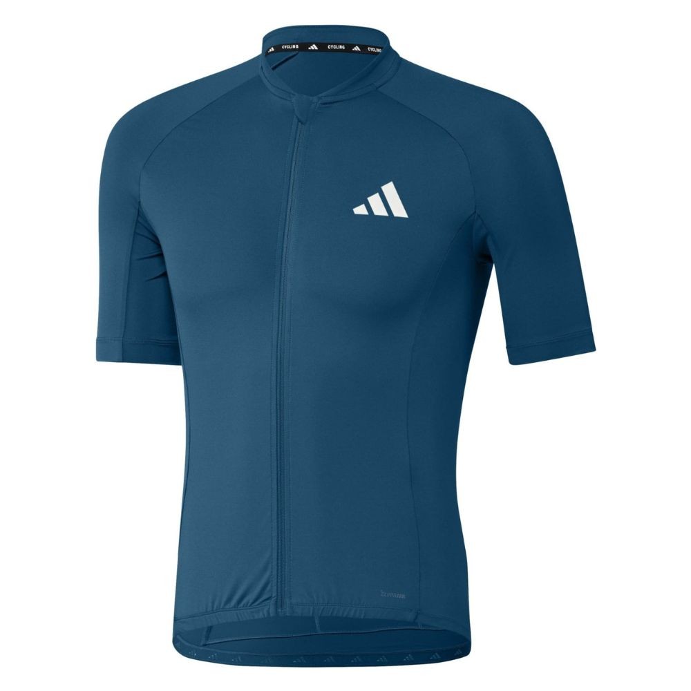Maillot à manches courtes pour homme Adidas Ess Dusky Petrol
