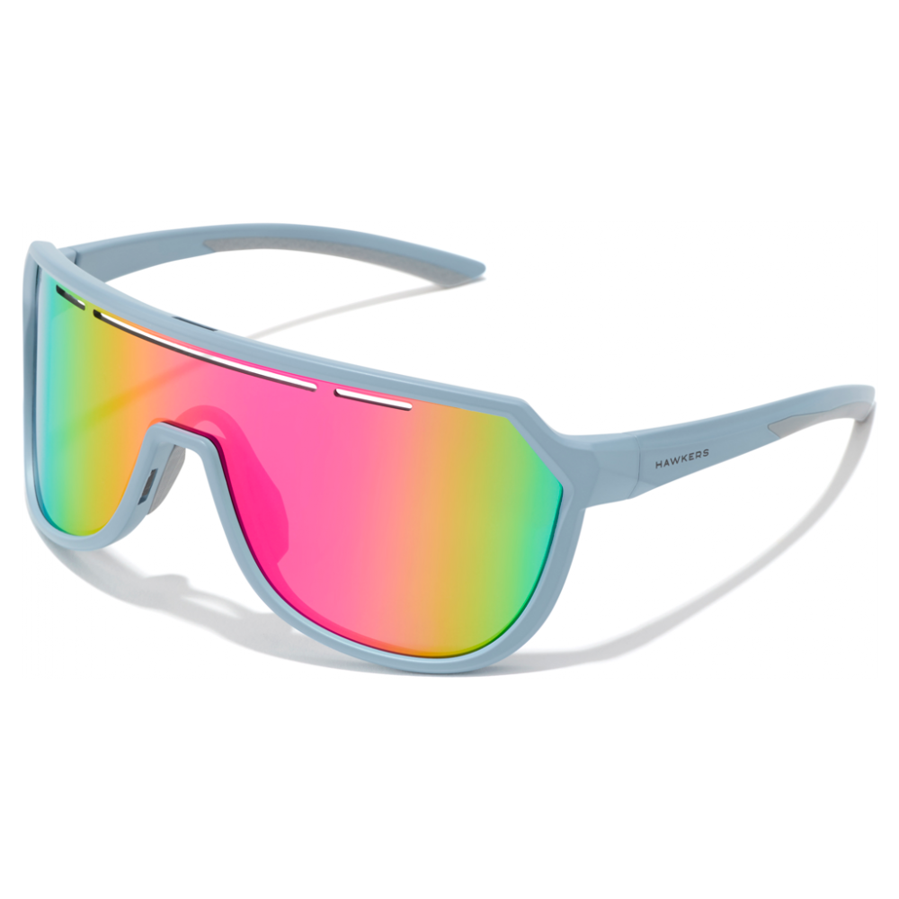 Lunettes Hawkers Fly Bleu mat clair/Rouge/Vert