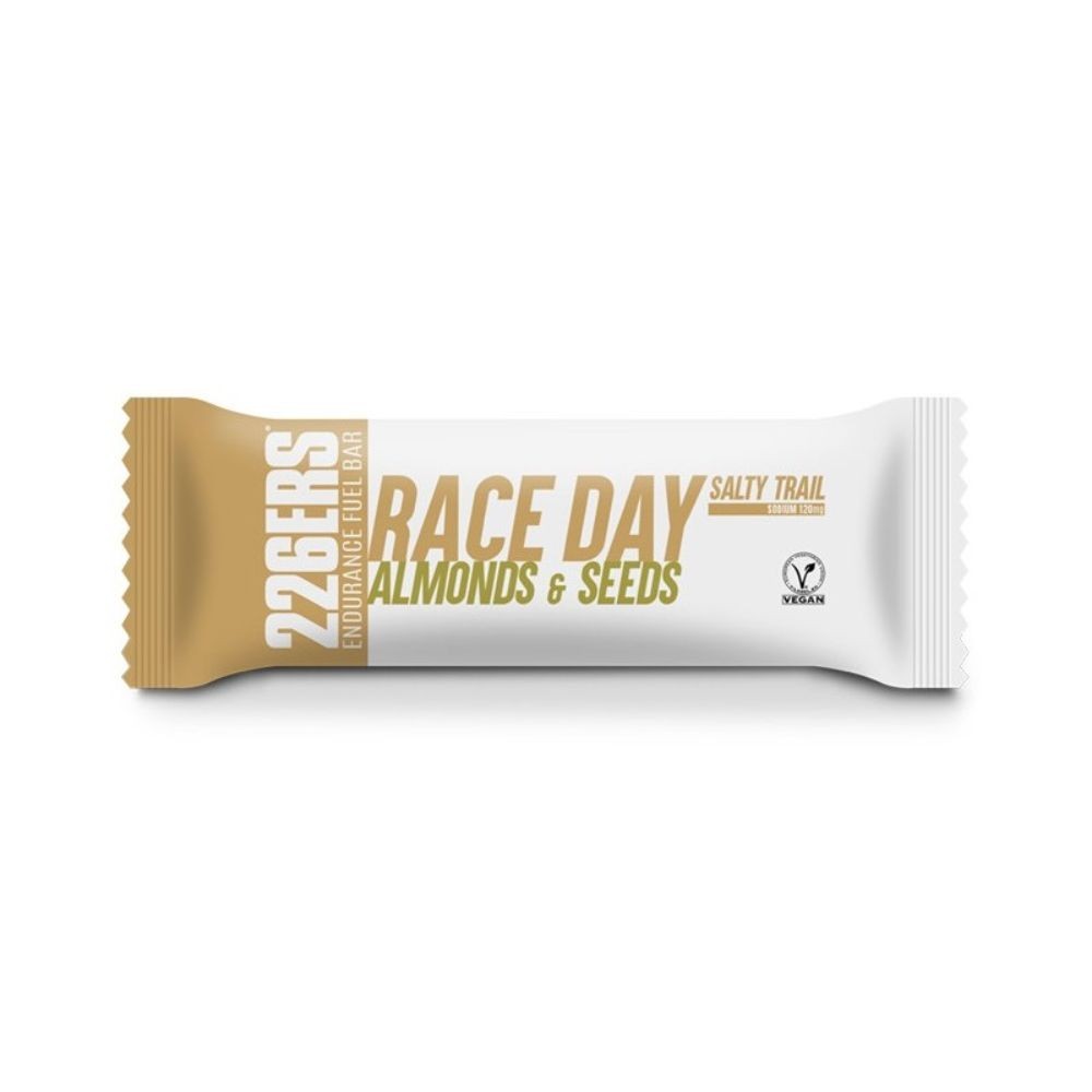 Barre 226ERS Race Day Salty Trail aux amandes et aux graines