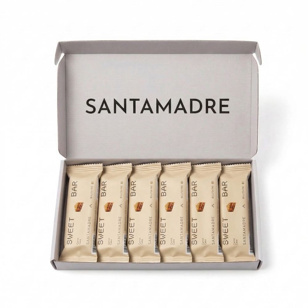 Boîte de barres Santa Madre Sweet Bar Gâteau aux carottes 36 x 60 g