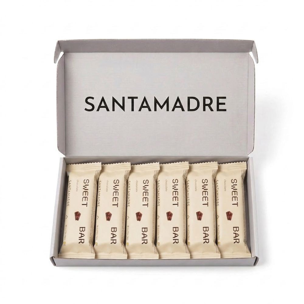 Caja de Barritas Santa Madre Sweet Bar chocolat 36 x 60G