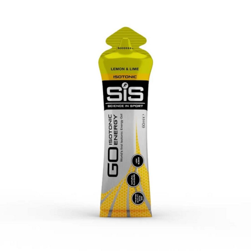 Gel SIS Go Isotoniques Énergie citron vert/citron 60 ml