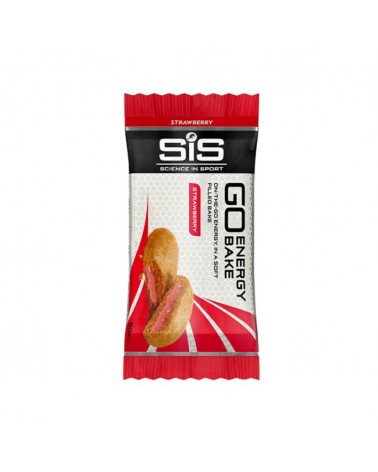 Barre SIS GO Gâteau énergétique fraise 12x50g