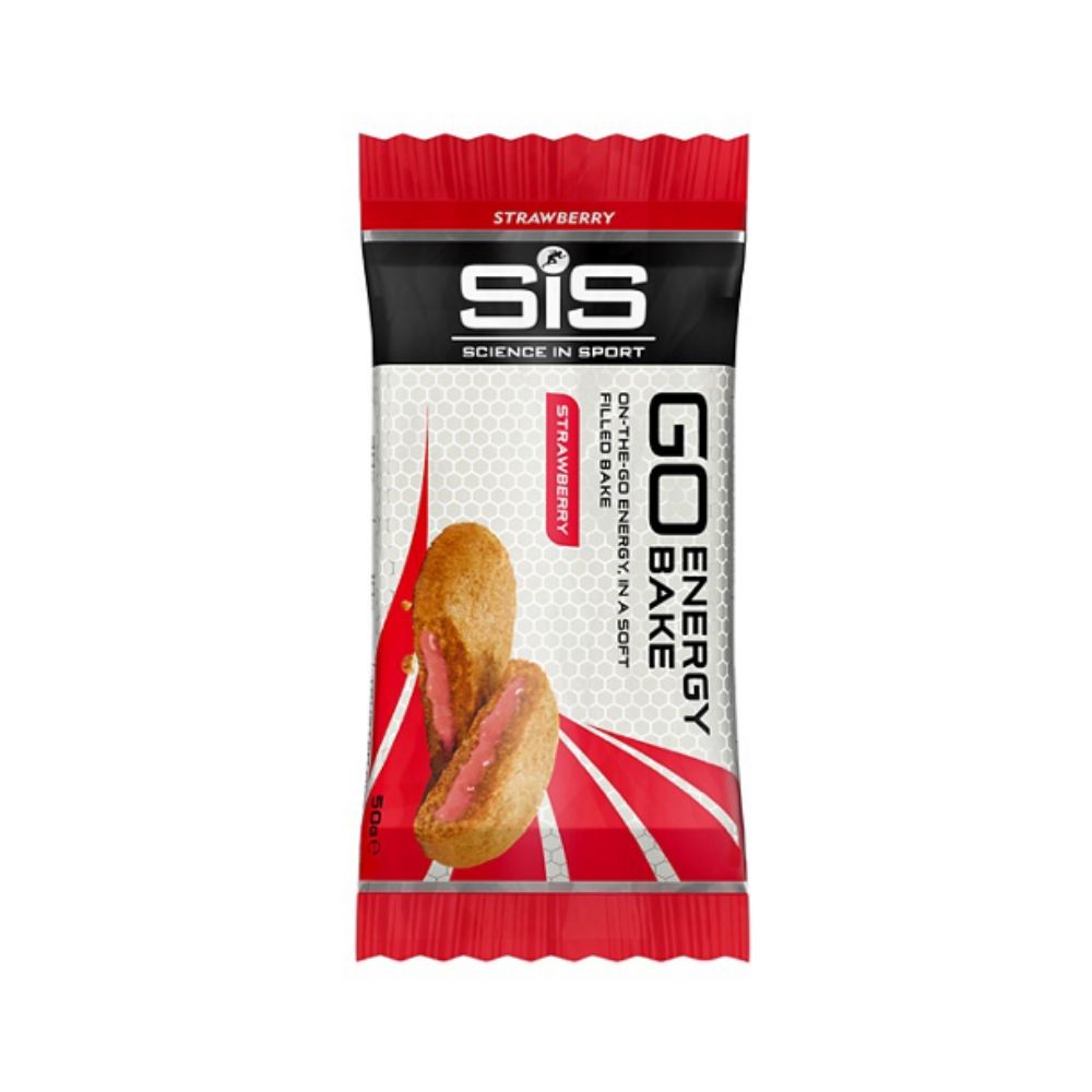 Barre SIS GO Gâteau énergétique fraise 12x50g