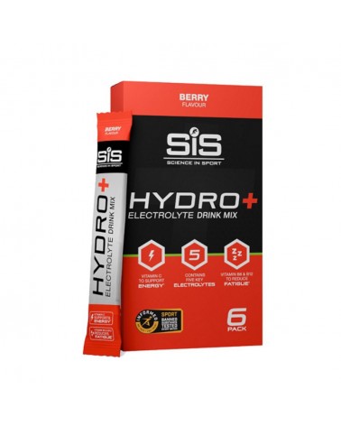 Boîte de boisson isotonique SIS GO Hydro + poudre aux baies 6 x 4,5 g